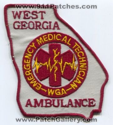 West Georgia Ambulance EMT (Georgia)
Scan By: PatchGallery.com
Keywords: ems wga emergency medical technician state shape
