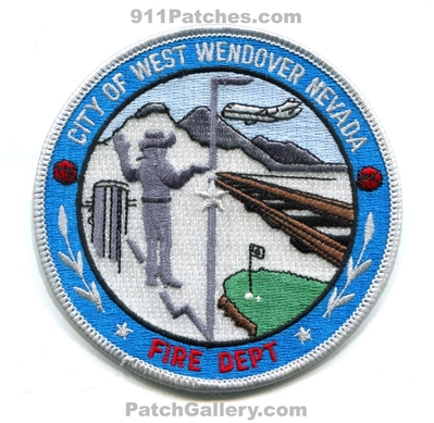 West Wendover Fire Department Patch (Nevada)
Scan By: PatchGallery.com
Keywords: city of dept.