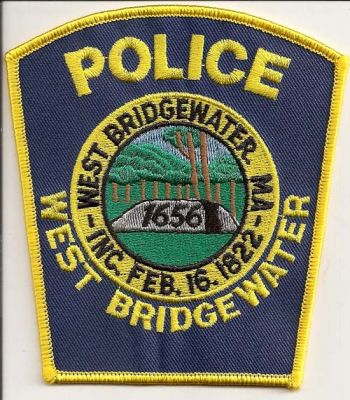 West Bridgewater Police
Thanks to EmblemAndPatchSales.com for this scan.
Keywords: massachusetts
