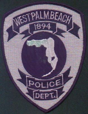 West Palm Beach Police Dept
Thanks to EmblemAndPatchSales.com for this scan.
Keywords: florida department