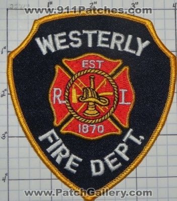 Westerly Fire Department (Rhode Island)
Thanks to swmpside for this picture.
Keywords: dept. r.i.