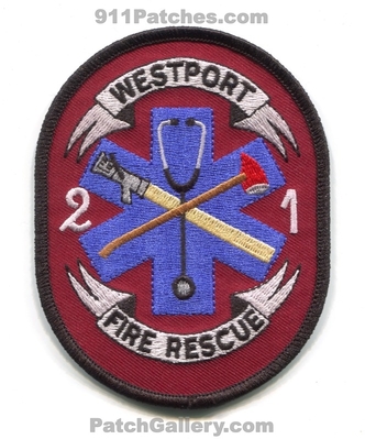 Westport Fire Rescue Department Station 21 Patch (Oregon)
Scan By: PatchGallery.com
Keywords: dept.