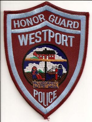Westport Police Honor Guard
Thanks to EmblemAndPatchSales.com for this scan.
Keywords: massachusetts
