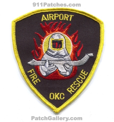 Will Rogers Airport Fire Rescue Department Oklahoma City Patch (Oklahoma)
Scan By: PatchGallery.com
Keywords: dept. okc aircraft rescue firefighter firefighting arff crash cfr