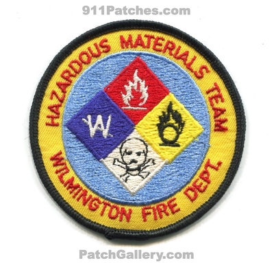 Wilmington Fire Department Hazardous Materials Team Patch (North Carolina)
Scan By: PatchGallery.com
Keywords: dept. hazmat haz-mat