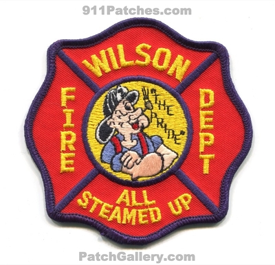 Wilson Fire Department Patch (Connecticut)
Scan By: PatchGallery.com
Keywords: dept. all steamed up the pride popeye