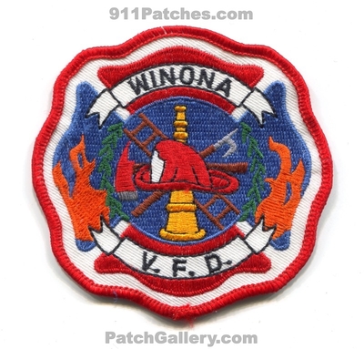 Winona Volunteer Fire Department Patch (Texas)
Scan By: PatchGallery.com
Keywords: vol. dept. vfd v.f.d.