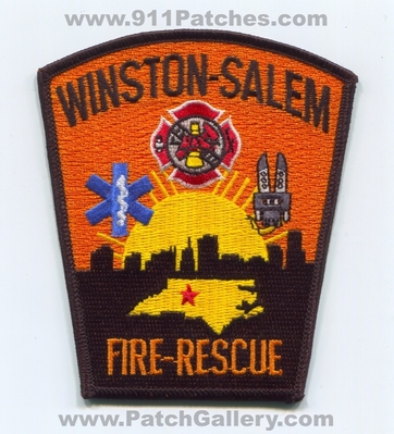 Winston Salem Fire Rescue Department Patch (North Carolina)
Scan By: PatchGallery.com
Keywords: dept.