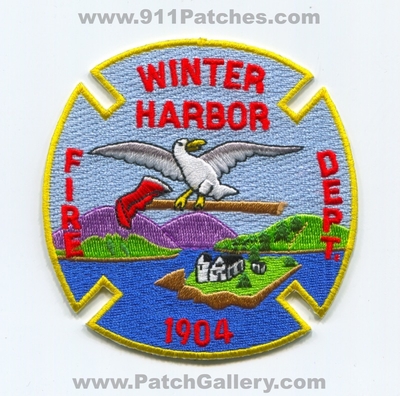 Winter Harbor Fire Department Patch (Maine)
Scan By: PatchGallery.com
Keywords: dept. 1904