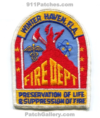 Winter Haven Fire Department Patch (Florida)
Scan By: PatchGallery.com
Keywords: dept. fla. preservation of life & suppression of