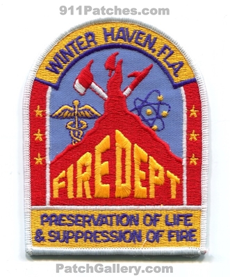 Winter Haven Fire Department Patch (Florida)
Scan By: PatchGallery.com
Keywords: dept. fla. preservation of life & an suppression of fire