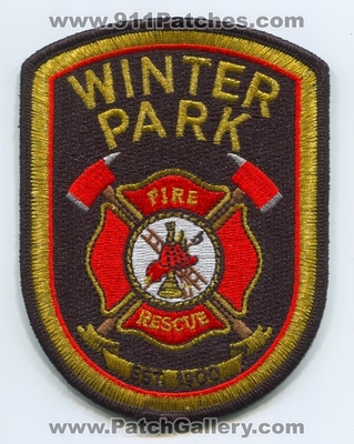 Winter Park Fire Rescue Department Patch (Florida)
Scan By: PatchGallery.com
Keywords: dept. est. 1900