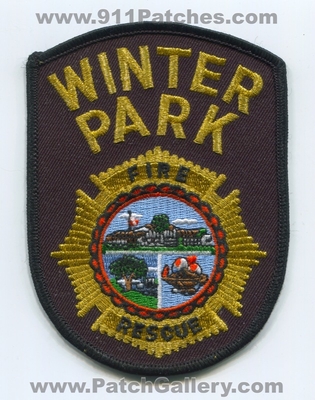 Winter Park Fire Rescue Department Patch (Florida)
Scan By: PatchGallery.com
Keywords: dept.