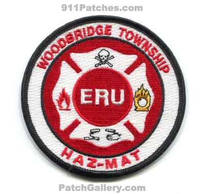 Woodbridge Township Fire Department ERU HazMat Patch (New Jersey)
Scan By: PatchGallery.com
Keywords: twp. dept. emergency response unit haz-mat hazardous materials