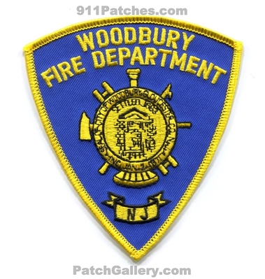 Woodbury Fire Department Patch (New Jersey)
Scan By: PatchGallery.com
Keywords: dept.