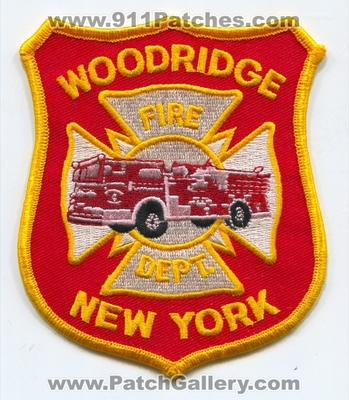 Woodridge Fire Department Patch (New York)
Scan By: PatchGallery.com
Keywords: dept.