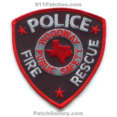 Woodway Public Safety Department Fire Rescue Police Patch (Texas)
Scan By: PatchGallery.com
Keywords: dept. of dps