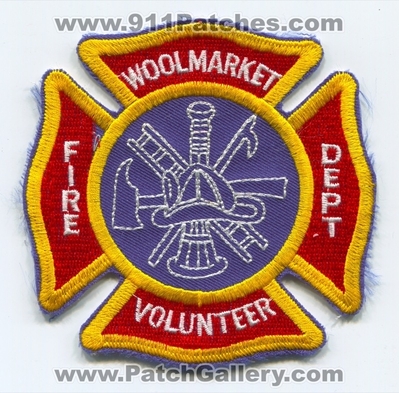 Woolmarket Volunteer Fire Department Patch (Mississippi)
Scan By: PatchGallery.com
Keywords: vol. dept.