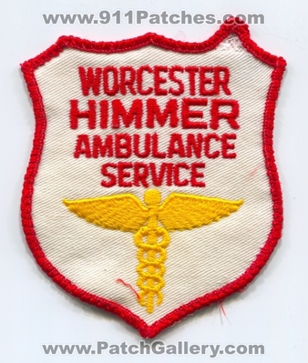 Worcester Himmer Ambulance Service EMS Patch (Massachusetts)
Scan By: PatchGallery.com
Keywords: emt paramedic