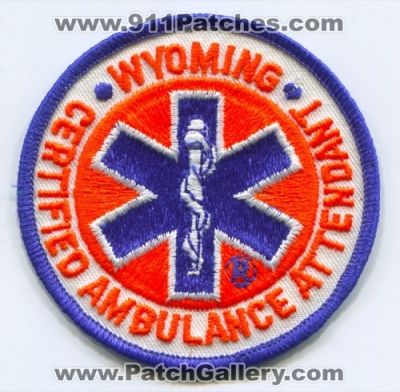 Wyoming State Certified Ambulance Attendant (Wyoming)
Scan By: PatchGallery.com
Keywords: ems