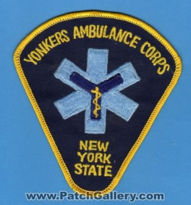 Yonkers Ambulance Corps (New York)
Thanks to Paul Howard for this scan.
Keywords: ems state