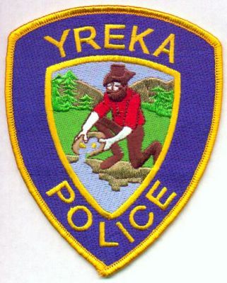 Yreka Police
Thanks to EmblemAndPatchSales.com for this scan.
Keywords: california