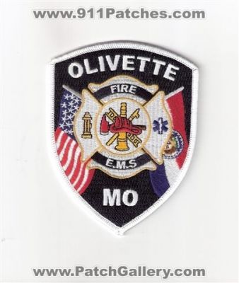 Olivette Fire EMS Department (Missouri)
Thanks to Bob Brooks for this scan.
Keywords: e.m.s. dept. mo