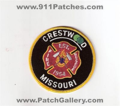 Crestwood Fire Rescue Department (Missouri)
Thanks to Bob Brooks for this scan.
Keywords: dept.