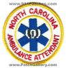 North-Carolina-State-Ambulance-Attendant-EMS-Patch-North-Carolina-Patches-NCEr.jpg