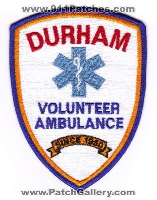 Durham Volunteer Ambulance (Connecticut)
Thanks to MJBARNES13 for this scan.
