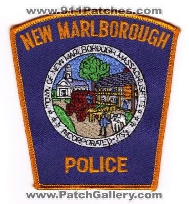 New Marlborough Police (Massachusetts)
Thanks to MJBARNES13 for this scan.
