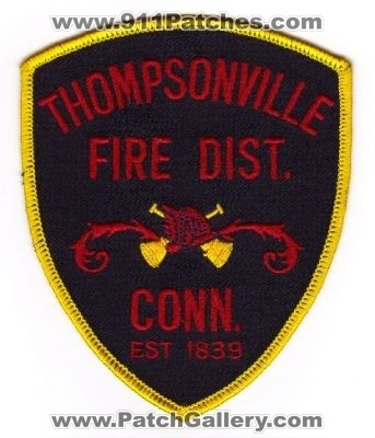 Thompsonville Fire Dist (Connecticut)
Thanks to MJBARNES13 for this scan.
Keywords: district