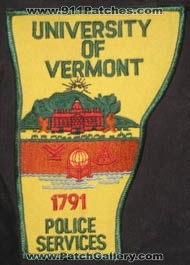 University of Vermont Police Services
Thanks to derek141 for this picture.
