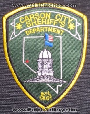Carson City Sheriff's Department (Nevada)
Thanks to derek141 for this picture.
Keywords: sheriffs