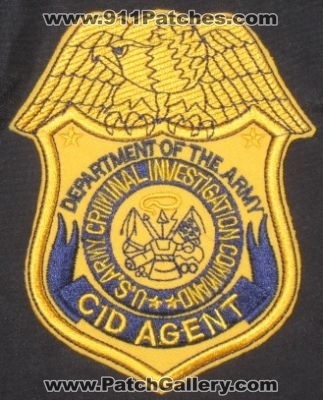 United States Army Criminal Investigation Command CID Agent (No State Affiliation)
Thanks to derek141 for this picture.
Keywords: us u.s. department of the
