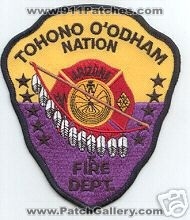 Tohono O'Odham Nation Fire Dept
Thanks to redgiant22 for this scan.
Keywords: arizona oodham department indian