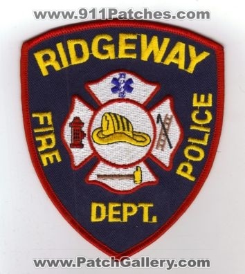 Ridgeway Fire Police Dept (New York)
Thanks to diveresq5 for this scan.
Keywords: department