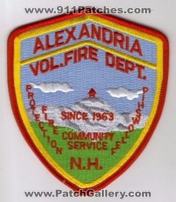 Alexandria Vol Fire Dept (New Hampshire)
Thanks to diveresq5 for this scan.
Keywords: volunteer department