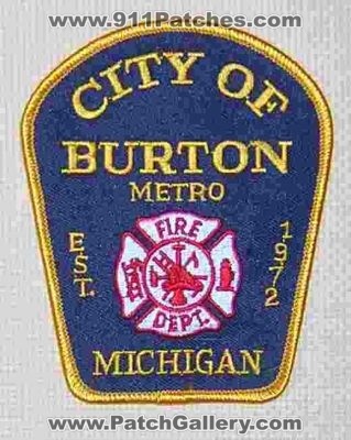 Burton Metro Fire Dept (Michigan)
Thanks to diveresq5 for this picture.
Keywords: department city of