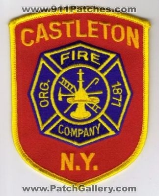 Castleton Fire Company (New York)
Thanks to diveresq5 for this scan.
