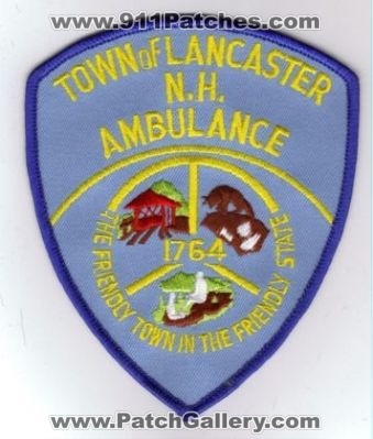 Lancaster Ambulance (New Hampshire)
Thanks to diveresq5 for this scan.
Keywords: ems town of
