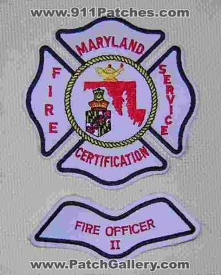 Maryland Fire Service Certification Fire Officer II
Thanks to diveresq5 for this picture.
