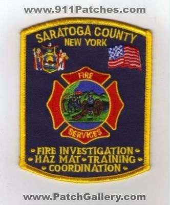 Saratoga County Fire Services (New York)
Thanks to diveresq5 for this scan.
Keywords: investigation hazmat mat training coordination