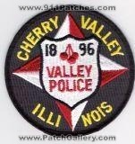Cherry Valley Police (Illinois)
Thanks to lincolnlandpatches for this scan.
