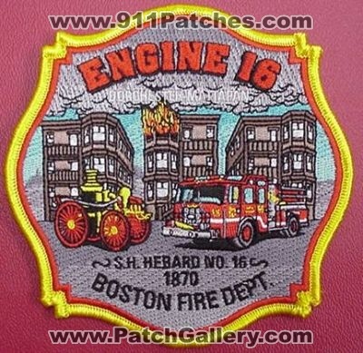 Boston Fire Engine 16 (Massachusetts)
Thanks to HDEAN for this picture.
Keywords: department dept
