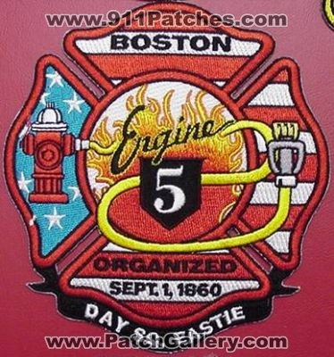 Boston Fire Engine 5 (Massachusetts)
Thanks to HDEAN for this picture.
