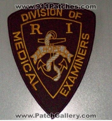 Rhode Island Medical Examiners (Rhode Island)
Thanks to copman1993 for this picture.
Keywords: division of