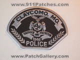 Claycomo Police Department (Missouri)
Thanks to badboz for this picture.
Keywords: dept. co.