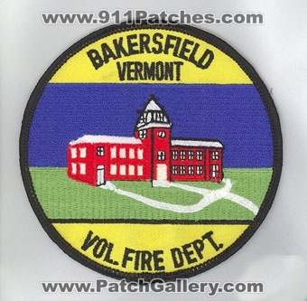Bakersfield Volunteer Fire Department (Vermont)
Thanks to firevette for this scan.
Keywords: dept