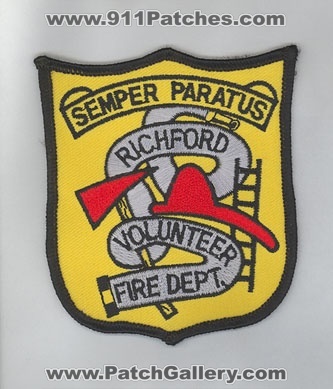 Richford Volunteer Fire Department (Vermont)
Thanks to firevette for this scan.
Keywords: dept